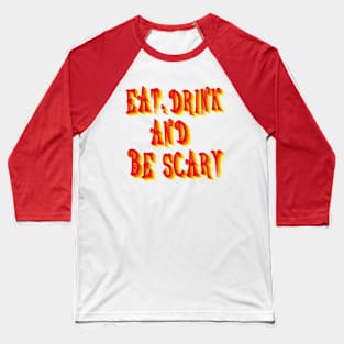 halloween word Baseball T-Shirt